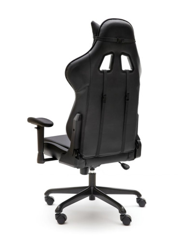 Silla Gaming ecopiel negro-gris MAGOR