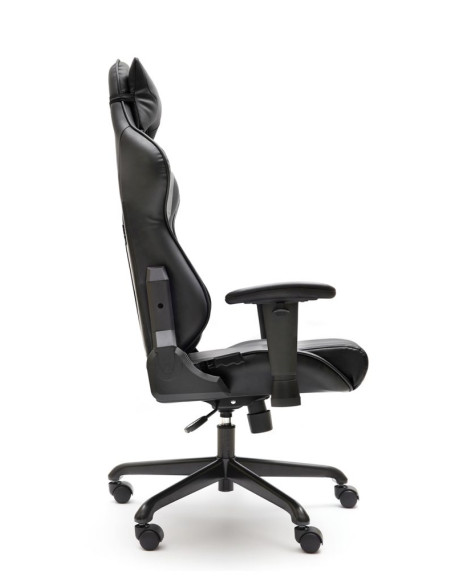 Silla Gaming ecopiel negro-gris MAGOR