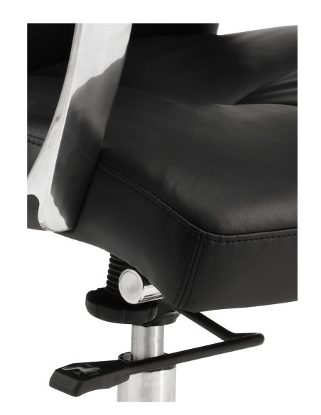 Silla giratoria, brazos fijos. DURIAN ALTO