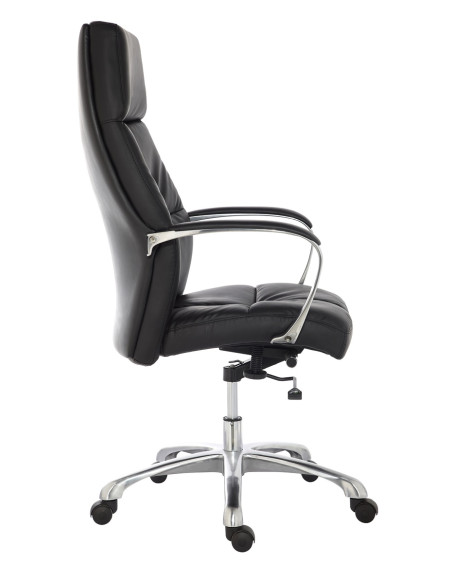 Silla giratoria, brazos fijos. DURIAN ALTO