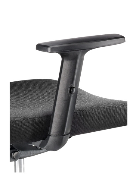 Silla giratoria, soporte lumbar, cabecero regulable VIENA