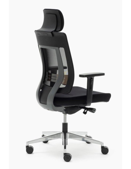 Silla giratoria, respaldo alto MARENTELL