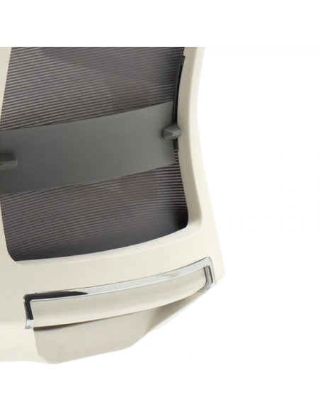 Silla giratoria, respaldo de malla NELIA