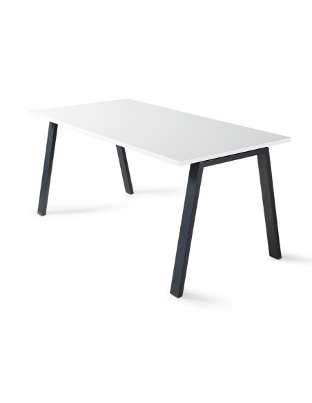 Mesa estructura metálica, Atrio