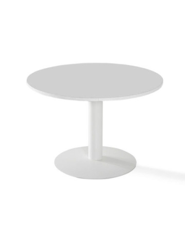 Mesa de reunión redonda Carving