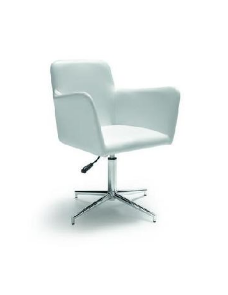 Silla fija ecopiel, altura elevable OTELO-F