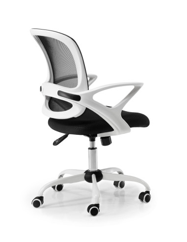 Silla giratoria respaldo medio en...