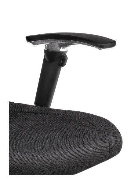 Silla giratoria con respaldo alto de malla MALORA