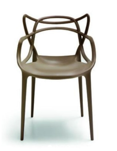 Silla de estilo moderno POPPER
