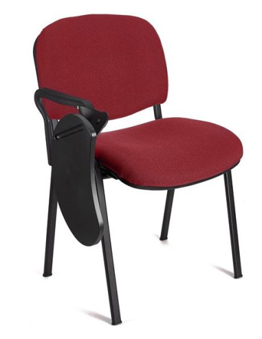 Silla tapizada con pala de escritura...