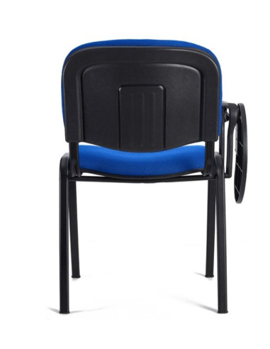 Silla tapizada con pala de escritura...