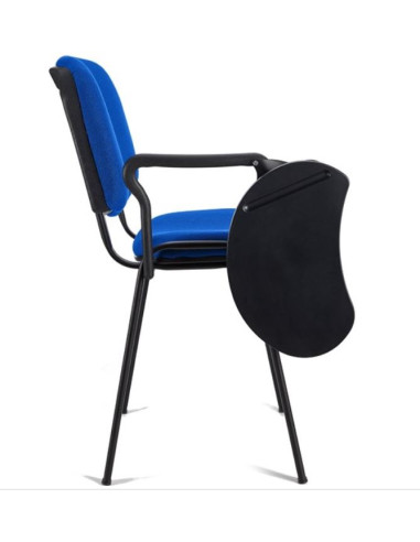 Silla tapizada con pala de escritura...