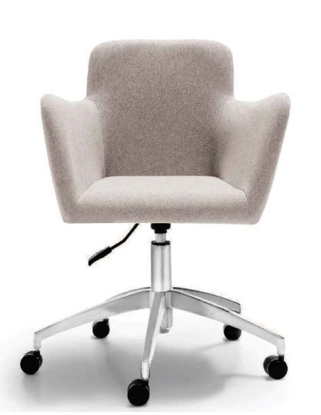 Sillón elevable respaldo bajo, OTELO RUEDAS