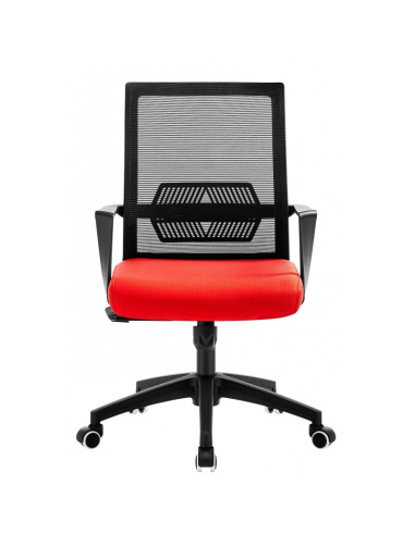 Sillón de oficina, respaldo de malla...