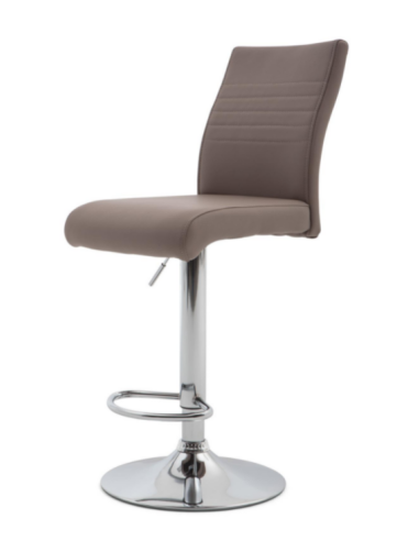 Taburete tapizado ecopiel LINO