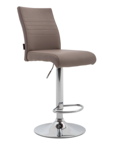 Taburete tapizado ecopiel LINO