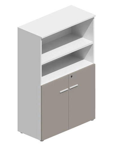 Armario medio con puertas bajas MDF,...
