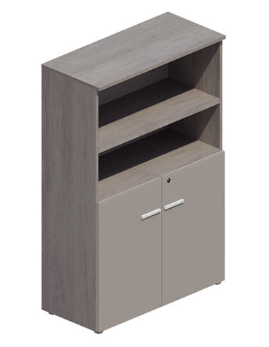Armario medio con puertas bajas MDF,...