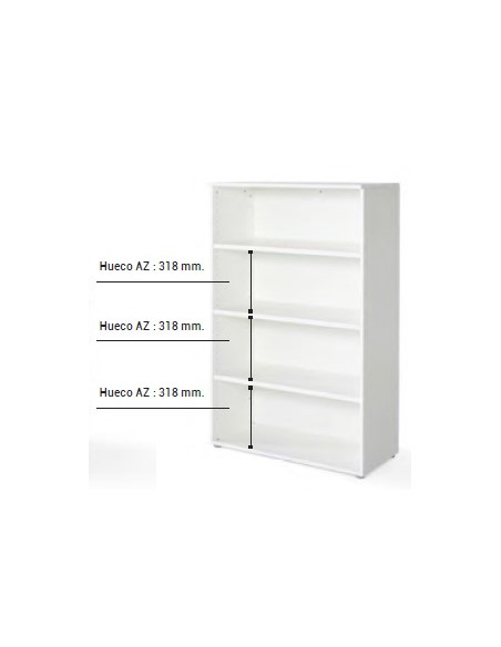 Armario medio, con puertas bajas