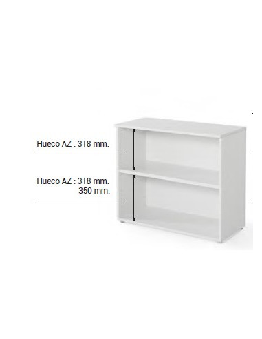 Armario bajo con puertas MDF, serie G3