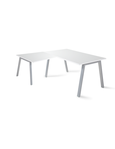 Mesa con ala, estructura metálica, Atrio