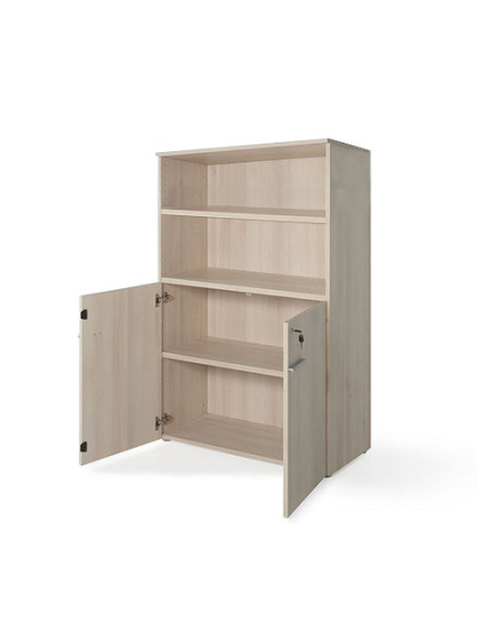 Armario medio, con puertas bajas