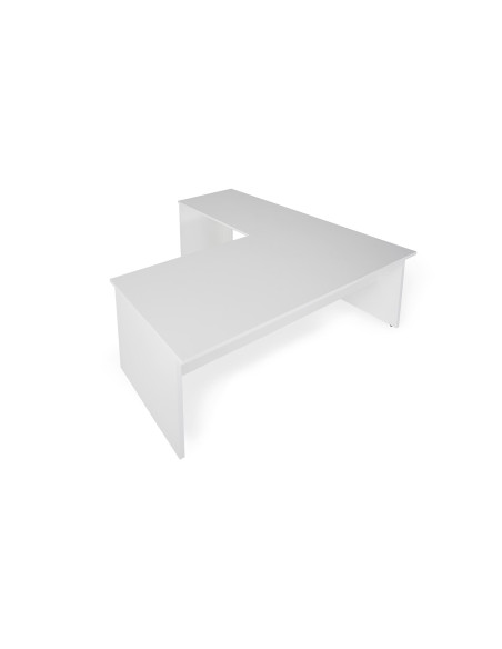 Mesa de oficina estructura panel con ala, Color, Exprés