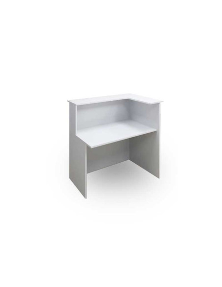 Mostrador forma de L, blanco, LATERAL DERECHO.