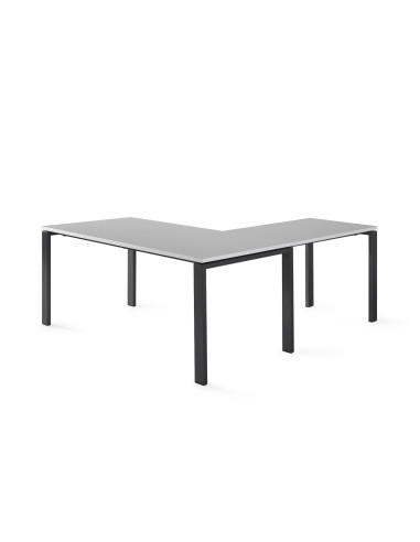 Mesa con ala, estructura metálica,... Mesa con ala, estructura metálica,...