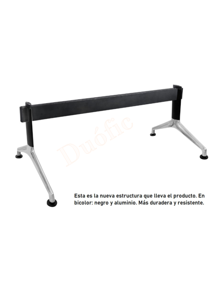 Bancada con asiento y respaldo en madera BANCADA MADERA-5