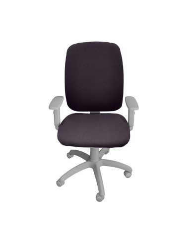 Silla de oficina, tapizada textil PARIGI