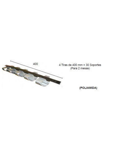 Pasacable horizontal