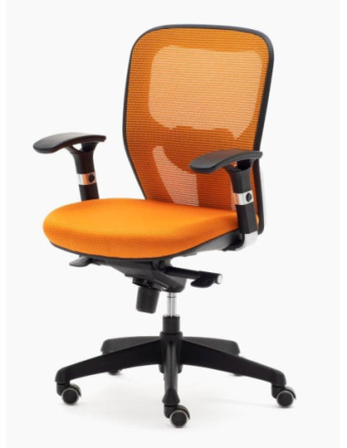 Silla giratoria respaldo alto de...