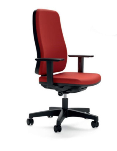 Silla giratoria, con brazos...