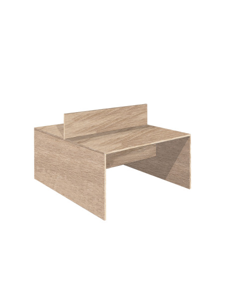Mesa bench, 1 módulo serie Color (2 puestos)