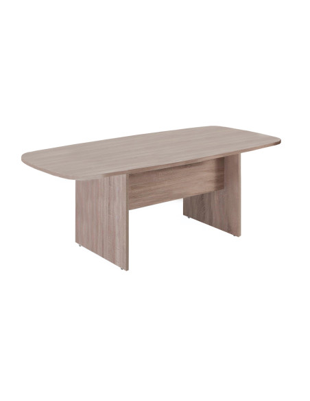 Mesa de reunión de panel rectangular Color