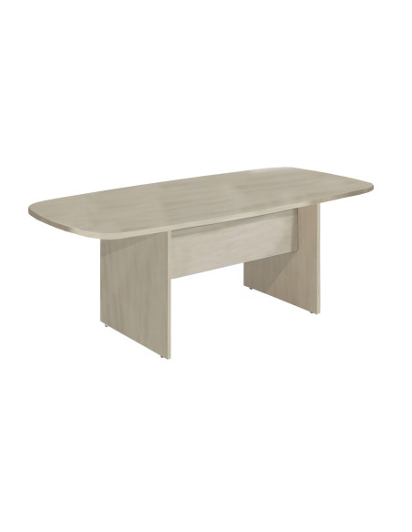 Mesa de reunión de panel rectangular Color