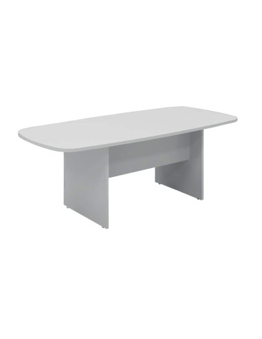 Mesa de reunión de panel rectangular...