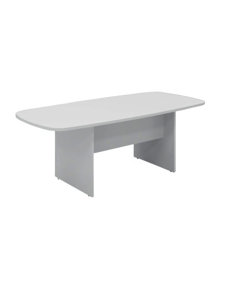Mesa de reunión de panel rectangular Color