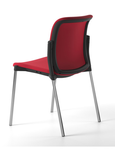 Silla confidente, tapizada, ZOE 6