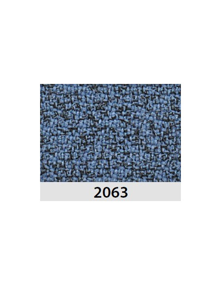 Silla oficina, respaldo tapizado, cabezal LUKA 1-2