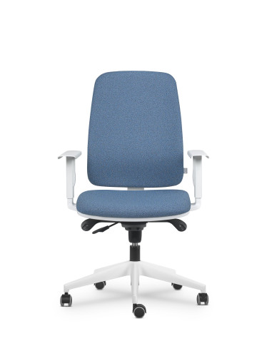Silla oficina, respaldo tapizado,...