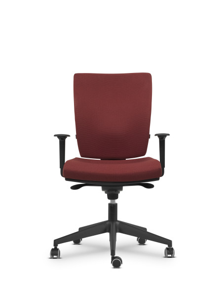 Silla de oficina, tapizada NINA